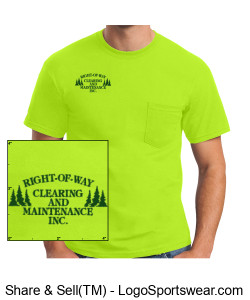 Gildan Adult Ultra Cotton Pocket T-Shirt Design Zoom